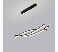 Italian Minimalist Restaurant-Style Hanging Lamp Luxury Minimalist Modern Bar Counter Black Ceiling Pendant Light Hallway Corridor Three-Color Pendant Light