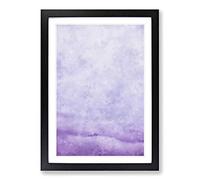 Italian Mountain Top Painting Framed Print | A2 Black Framed Wall Art | Ready to Hang | Modern Landscape Picture | Living Room Bedroom Lounge Office