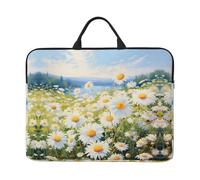 Italian National Flower Printed Laptop Sleeve 16.5 * 12.2", Business and Casual Dual use, Suitable for Some laptops