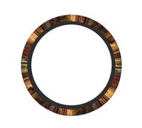 Italian Old Street Print Practical Steering Wheel Cover Non-Slip Car Truck Cute Interior Accessory Daily Use