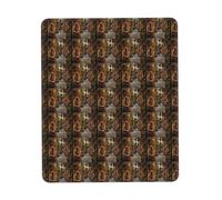 Italian Old Street Printing Mouse Pads for Computers Laptop Mouse with Nonslip Rubber Base Keyboard Mat Desk Pad