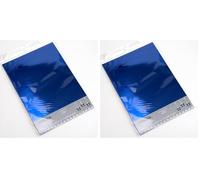 Italian Options 250GSM Mirror Card Craft Paper 10 Sheets, A4 Size, Royal Blue (Pack of 2)