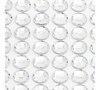 Italian Options - 2mm Clear Diamante Rhinestone Gem Crystal Stickers (176 pcs)