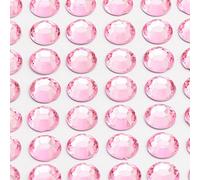 Italian Options - 2mm Pale Pink Diamante Rhinestone Gem Crystal Stickers (176 pcs)