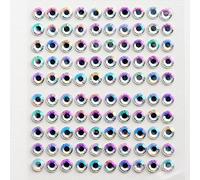 Italian Options - 5mm Iridescent Diamante Rhinestone Gem Crystal Stickers (100 pcs)