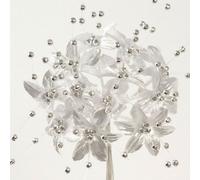 Italian Options Babies Breath 2.5cm Small Artificial Pearl Flowers Silver (72 Pack)