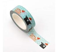 Italian Options Christmas Animals Adhesive Washi Tape (15mm x 10 Metre)
