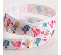 Cute Little Birds Easter Ribbon (9mm x 5M)