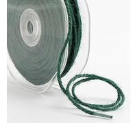 Dark Green Hessian String Twine Ribbon - 2mm x 20 Metres