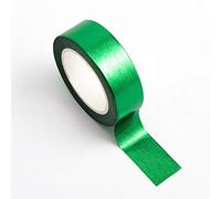 Italian Options Emerald Green Foil Adhesive Washi Tape (15mm x 10 Metre)