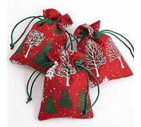 Italian Options Festive Tree's Christmas Bag, Small Favour Gift Bags, 10 x 14cm (10pcs)