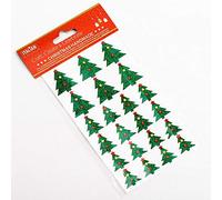 Italian Options Glitter Christmas Tree's Craft Decorations (Pack of 22)