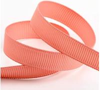 Italian Options Grosgrain Ribbon 10mm, Strong Plain Pink Gold Ribbon for Bows, Wedding, Crafting, Sewing, Hair Accessories, Gift Wrap, 10 mm x 10 Metre Roll, Rose Gold