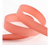 Italian Options Grosgrain Ribbon, 10mm x 10 Metre Roll, Rose Gold
