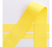 Italian Options Grosgrain Ribbon, 10mm x 10 Metre Roll, Yellow