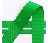 Italian Options Grosgrain Ribbon 16mm, Strong Plain Emerald Green Ribbon for Bows, Wedding, Crafting, Sewing, Hair Accessories, Gift Wrap, 16 mm x 10 Metre Roll, Emerald