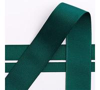 Italian Options Grosgrain Ribbon, 25mm x 10 Metre Roll, Dark Green