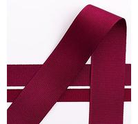 Italian Options Grosgrain Ribbon, 38mm x 10 Metre Roll, Burgundy