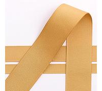 Italian Options Grosgrain Ribbon, 38mm x 10 Metre Roll, Gold