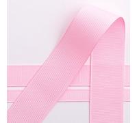 Italian Options Grosgrain Ribbon 38mm, Strong Plain Pale Baby Pink Ribbon for Bows, Wedding, Crafting, Sewing, Hair Accessories, Gift Wrap, 38 mm x 10 Metre Roll, Pale Pink