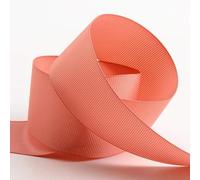 Italian Options Grosgrain Ribbon 38mm, Strong Plain Pink Gold Ribbon for Bows, Wedding, Crafting, Sewing, Hair Accessories, Gift Wrap, 38 mm x 10 Metre Roll, Rose Gold