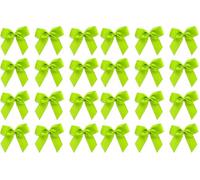 Italian Options Grosgrain Ribbon Bows Self Adhesive 12-Piece Pack, 5 cm Bow Width, Lime (Pack of 2)