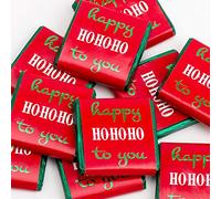 Italian Options Happy Ho Ho Ho Christmas Chocolate Neapolitans Red and Green (25 Chocolates)