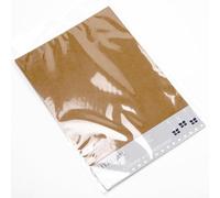 Italian Options Kraft Card Stock Paper, Thick 250gsm Cardboard Paper for Electronic Die-Cutter Machines, Printing, Christmas Crafts and Card Making Supplies, 10-Pack, A4 Cardstock, 250gsm, Brown