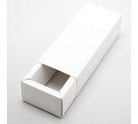 Italian Options Luxe Sleeve White Gift Boxes, Premium, Food-Safe, Empty Gift Box for Sweets, Macarons, Brownies, Chocolates, Cookies, Cardboard Bakery Boxes, 10-Pack, 80 x 50 x 50 mm, Fibra White