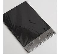 Italian Options Non-Shed Glitter Cardstock Paper, Sturdy Glitter Card for Electronic Die-Cutter Machines, Christmas Crafts and Card Making Supplies, 10 Coloured Sheets, A4, 250gsm, Black