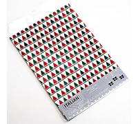 Italian Options Non-Shed Glitter Cardstock Paper, Sturdy Glitter Card for Electronic Die-Cutter Machines, Christmas Crafts and Card Making Supplies, 10 Coloured Sheets, A4, 250gsm, Christmas Tree's