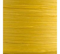 Italian Options Paper Raffia Ribbon 7mm x 100M - Yellow