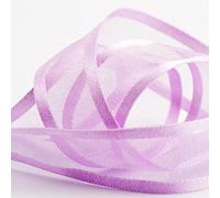 Italian Options - Satin Edge Organza Ribbon - 10mm x 25M - Lilac Mist