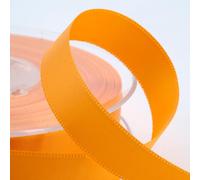 Italian Options Satin Ribbon, 3mm Wide x 50 Metre Roll, Yellow Gold