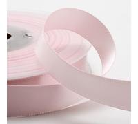 Italian Options Satin Ribbon, Fabric Ribbons for Gift Wrapping, Crafting, Balloons, Wedding Car, Presents, Cake, Christmas, Birthday, Gift Wrap Accessories, 3mm Wide x 50 Metre Roll, Blush Pink