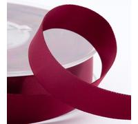 Italian Options Satin Ribbon, Fabric Ribbons for Gift Wrapping, Crafting, Balloons, Wedding Car, Presents, Cake, Christmas, Birthday, Gift Wrap Accessories, 3mm Wide x 50 Metre Roll, Burgundy