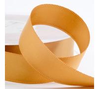Italian Options Satin Ribbon, Fabric Ribbons for Gift Wrapping, Crafting, Balloons, Wedding Car, Presents, Cake, Christmas, Birthday, Gift Wrap Accessories, 3mm Wide x 50 Metre Roll, Gold