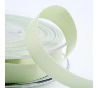 Italian Options Satin Ribbon, Fabric Ribbons for Gift Wrapping, Crafting, Balloons, Wedding Car, Presents, Cake, Christmas, Birthday, Gift Wrap Accessories, 25mm Wide x 25 Metre Roll, Light Green