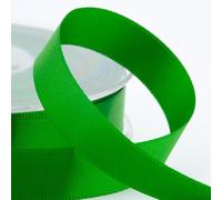Italian Options Satin Ribbon, Fabric Ribbons for Gift Wrapping, Crafting, Balloons, Wedding Car, Presents, Cake, Christmas, Birthday, Gift Wrap Accessories, 6mm Wide x 25 Metre Roll, Emerald