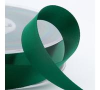Italian Options - Satin Ribbon - Premium Double Sided - Bottle Green - 3mm x 50 Metre Rolls