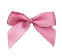 Italian Options Satin Ribbon Bows Self Adhesive 12-Piece Pack, 5 cm Bow Width, Antique Pink
