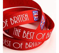 The Best of British Ribbon 16mm x 10M Grosgrain