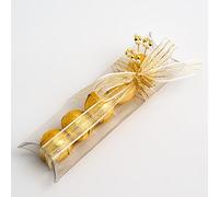 Italian Options Transparent Tube 100x38mm - 10 Pack - Gift Favour Box