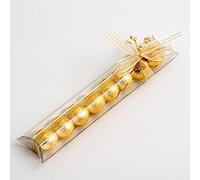 Italian Options Transparent - tube 150x38mm - 10 Pack - Gift Favour Boxes