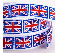 Italian Options Union Jack Ribbon 16mm x 10M Grosgrain