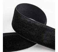 Velvet Ribbon 16mm x 10 Metres - Black
