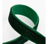 Velvet Ribbon 9mm x 10 Metres - Bottle Green