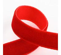 Italian Options Velvet Ribbon 9mm x 10 Metres - Red