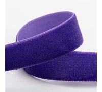 Velvet Ribbon 25mm x 10M - Purple