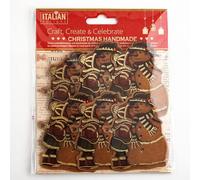 Italian Options Vintage Snowmen Traditional Craft Decorations (6 pcs)
